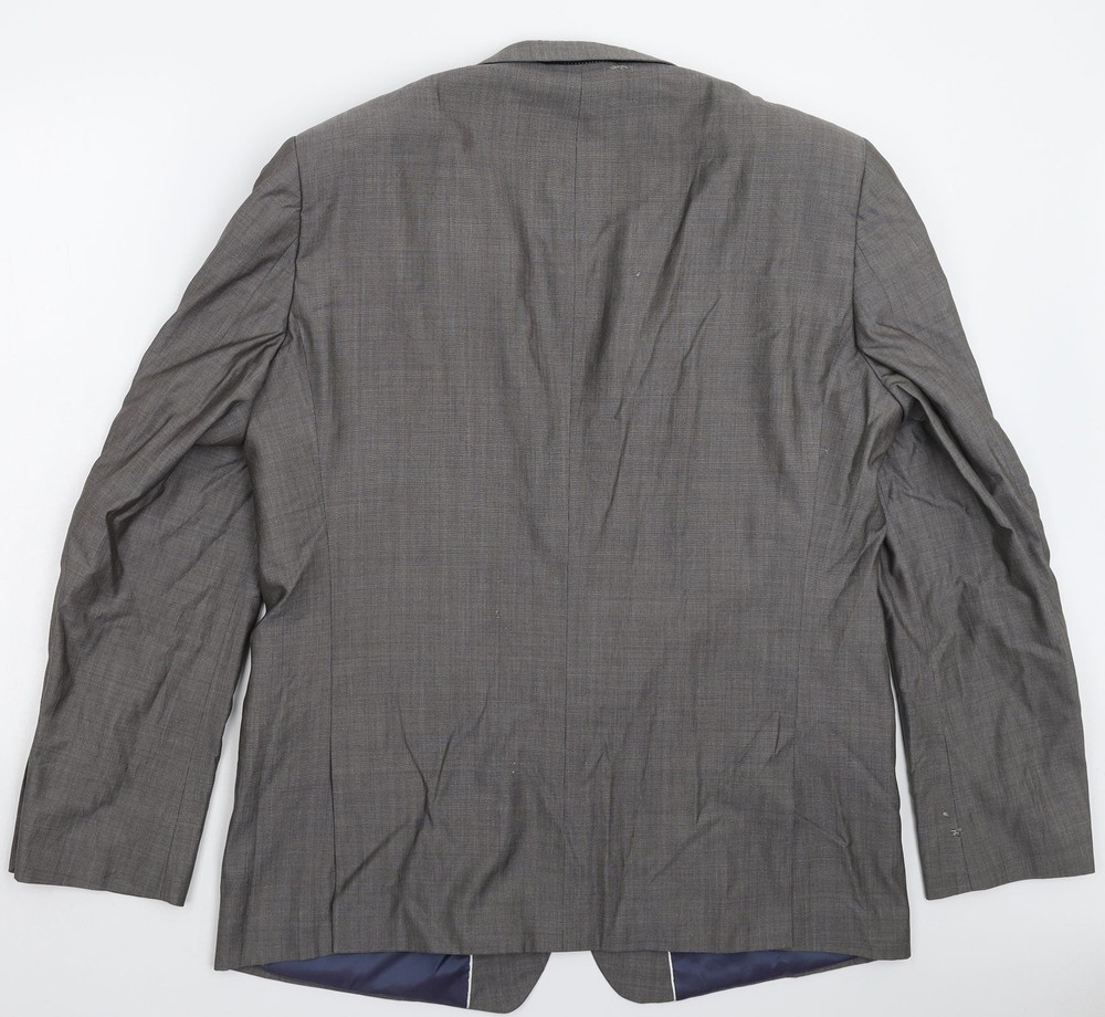 NEXT Mens Grey Wool Blend Suit Jacket Size 44