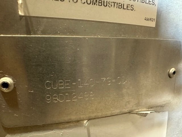 "GREENHECK CUBE-140-7G-QD"H.D COMMERCIAL UPBLAST CENTRIFUGAL EXHAUST FAN