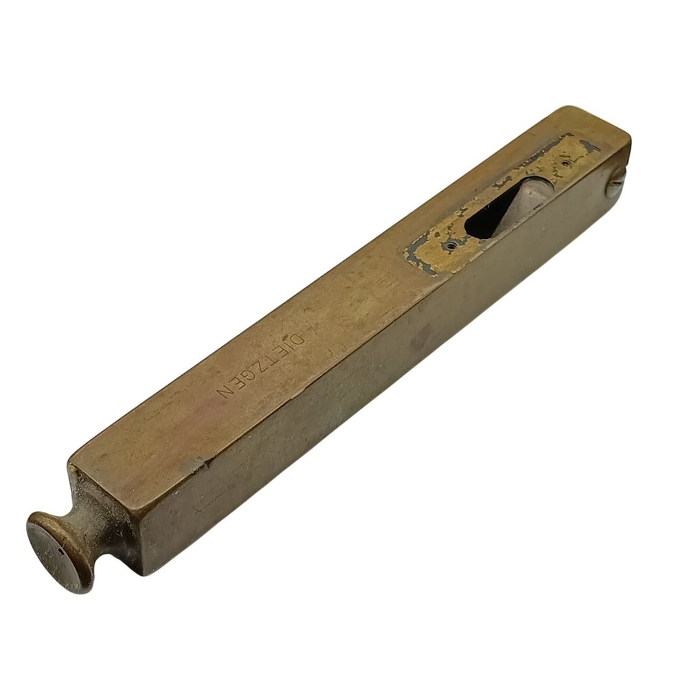 Antique Sighting Level Surveyor Tool Brass Square