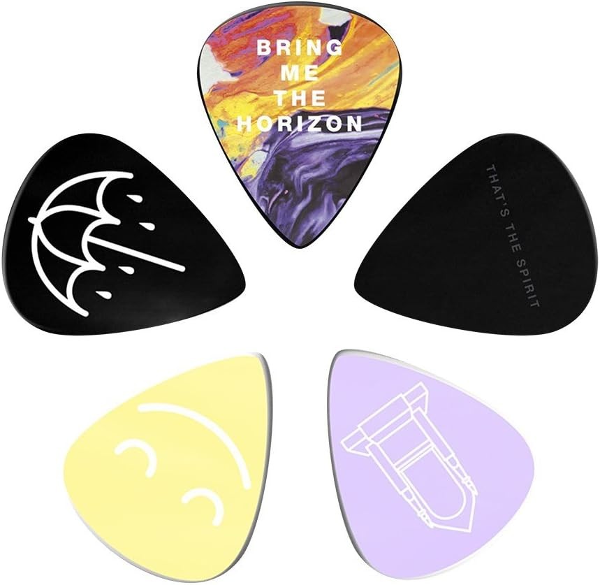 Authentic Bring Me The Horizon Heavy Gauge 1mm Guitar Pick Pack NEW