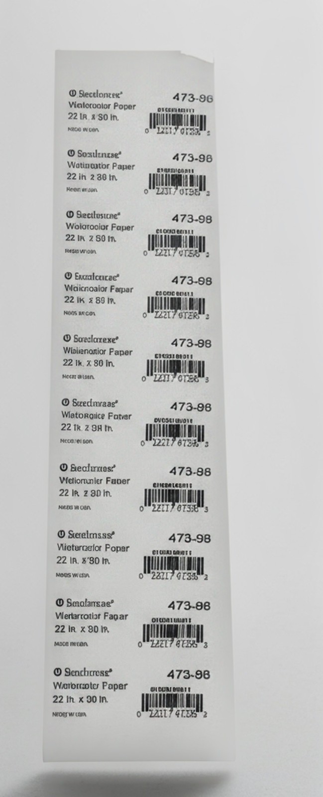 Strathmore 400 Series Artist Watercolor Paper 22"x30" Cold Press 140lb 10 Sheets