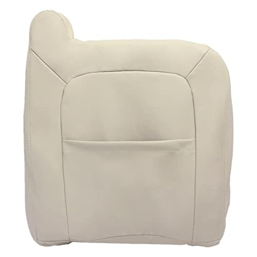 Leather 522 or 52i Light Tan Driver Side Top Lean Back Replacement Seat Cover