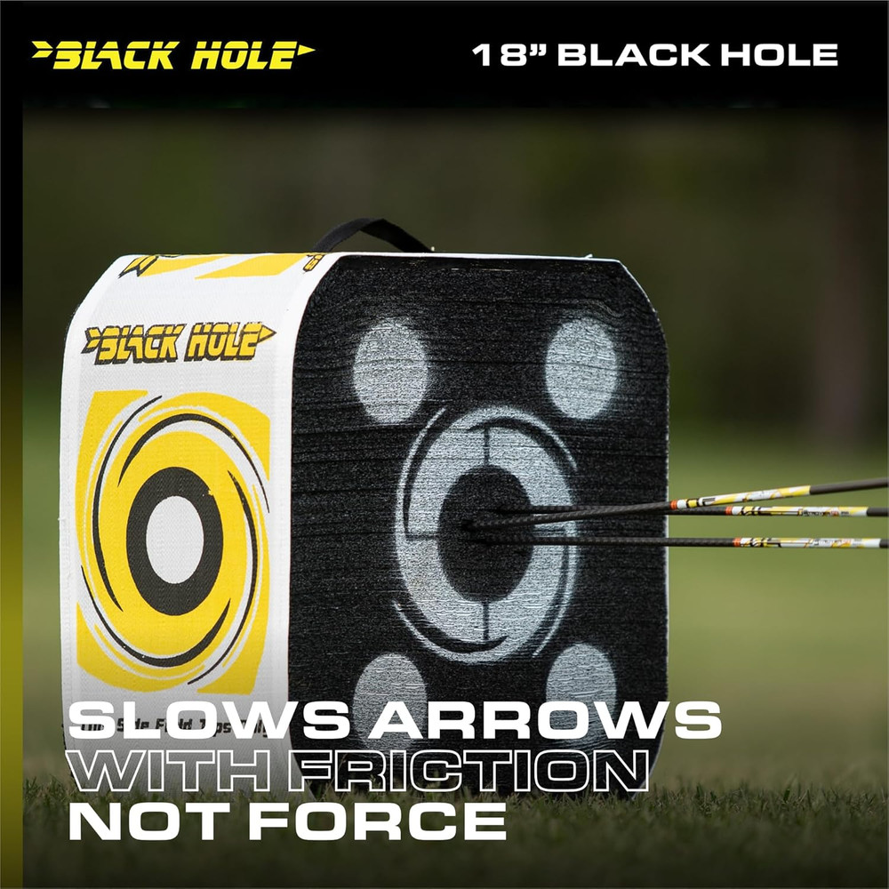 Black Hole Archery Target - Available in 18" & 22"
