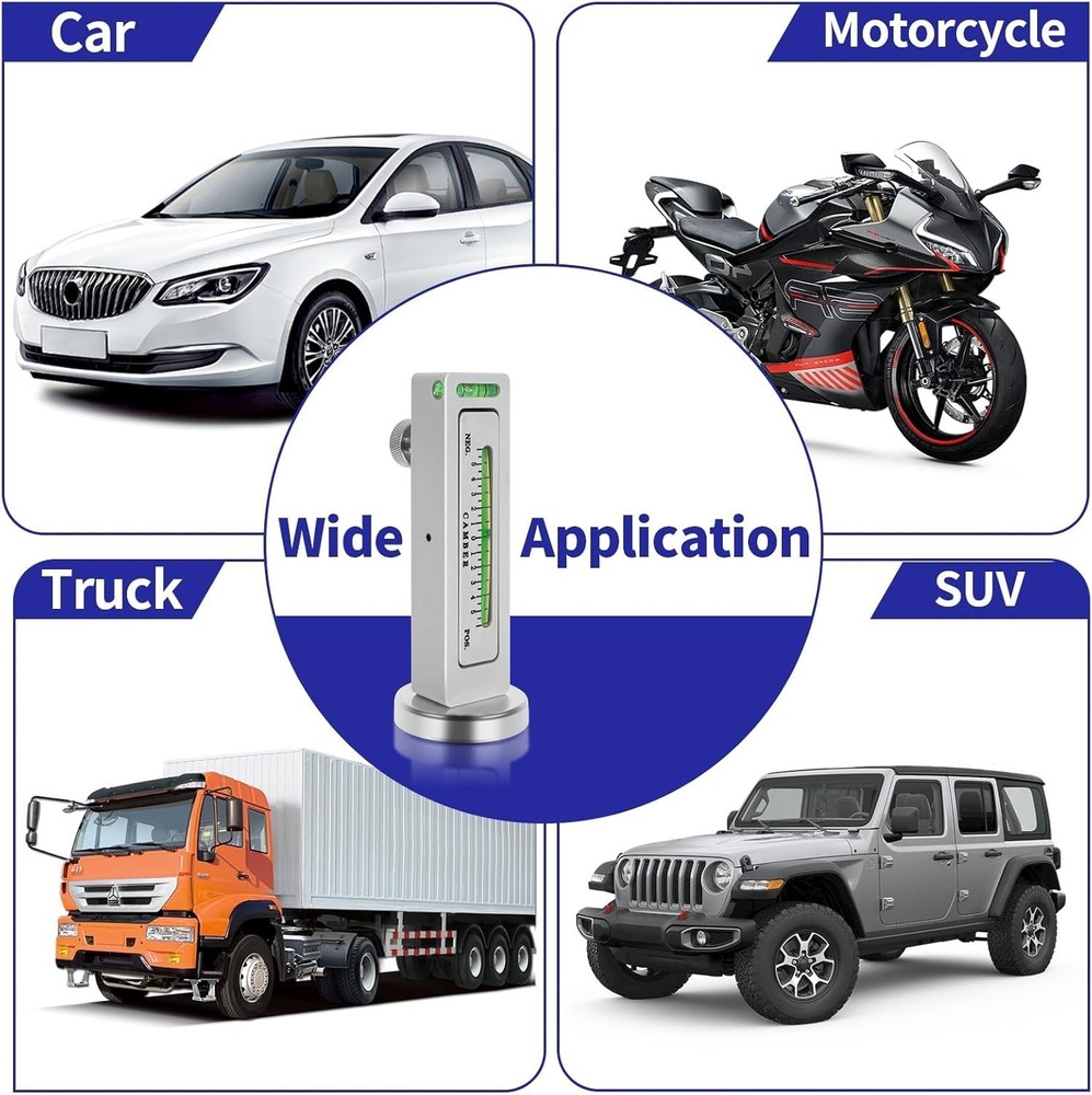 High-Quality Adjustable Camber Gauge - Efficient Vehicle Strut Alignment Tool