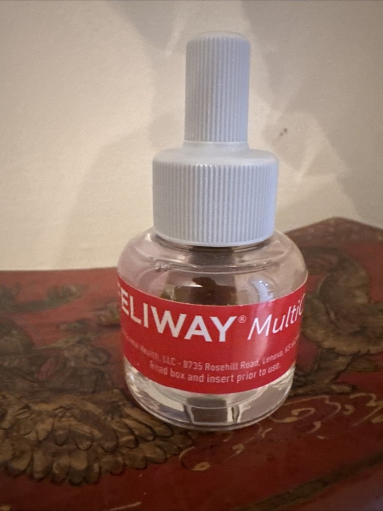 Feliway MultiCat Diffuser - 48 mL Cat Calming Pheromone Refill 2027