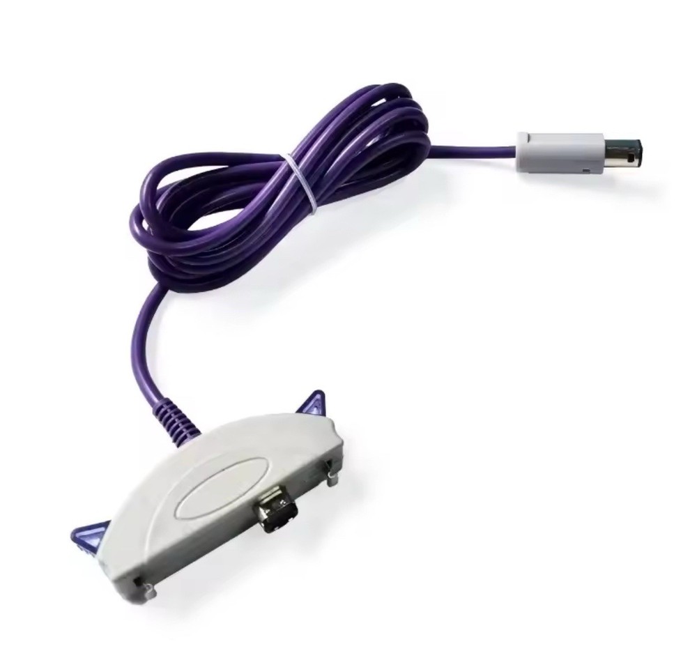 6FT GBA Link Cable for Nintendo GameCube & Game Boy Advance Connector