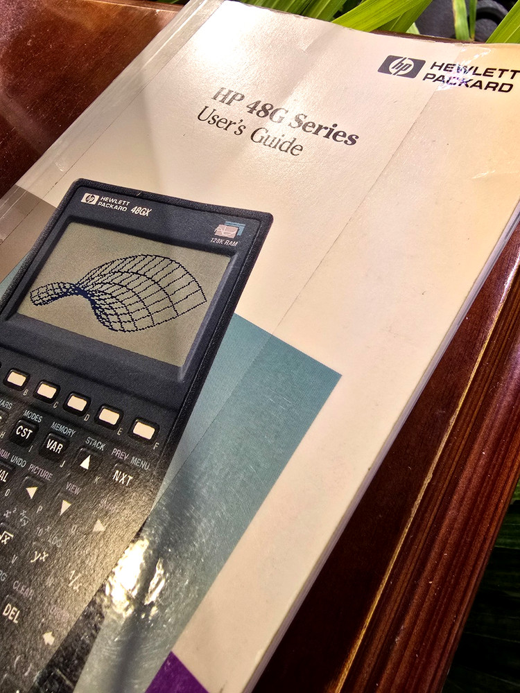 HP 48G Series User's Guide set of four