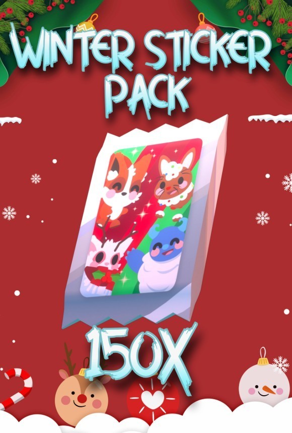 Winter 2025 Sticker Pack FAST DELIVERY!