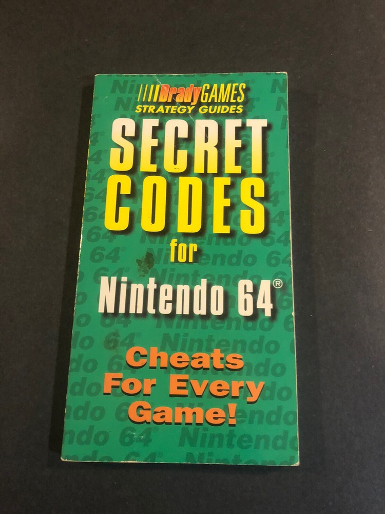 secret codes for Nintendo 64 strategy guide
