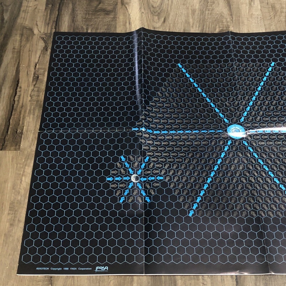 FASA: BattleTech: AeroTech Map 1986