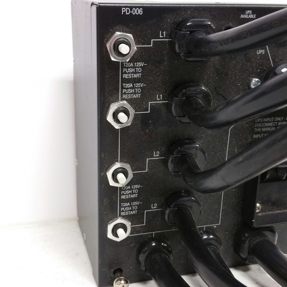 PD-006 UPS Maintenance Bypass Switch Box w/Circuit Breakers / Input breaker