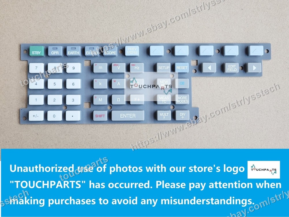Keypad Membrane / Button Keypad for Fluke 5520A Multifunction Calibrator