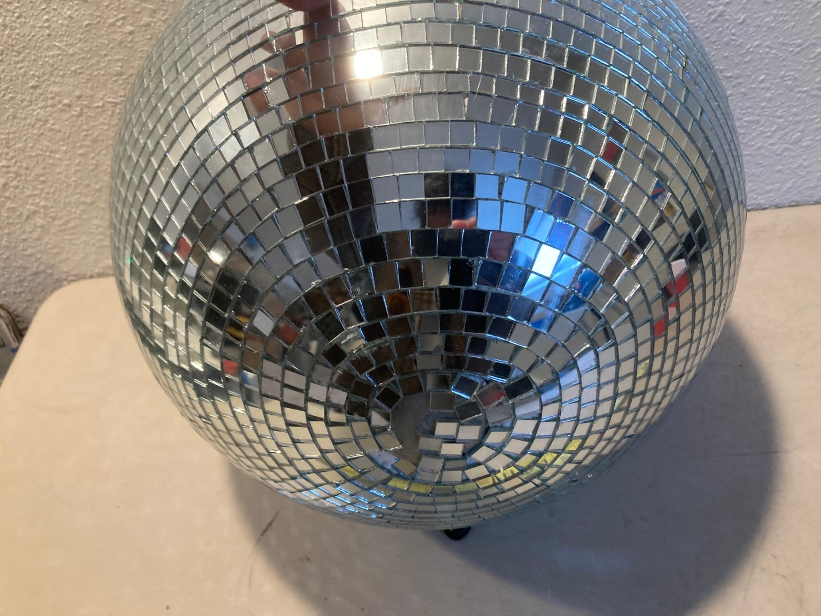 16” Disco Light Mirror Ball with Hanging Ring