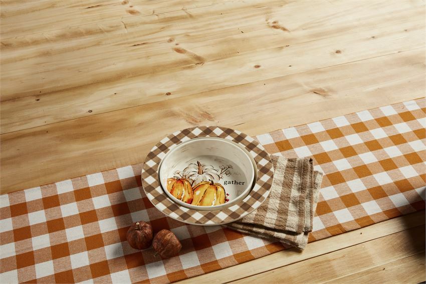 Mudpie - Nested Pumpkin Baking Dish Set -48010037