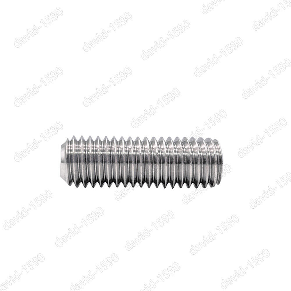 304 Stainless Steel Hex Socket Set Screw Cup Point Grub Screws 2# 4# 5# 6# 8#