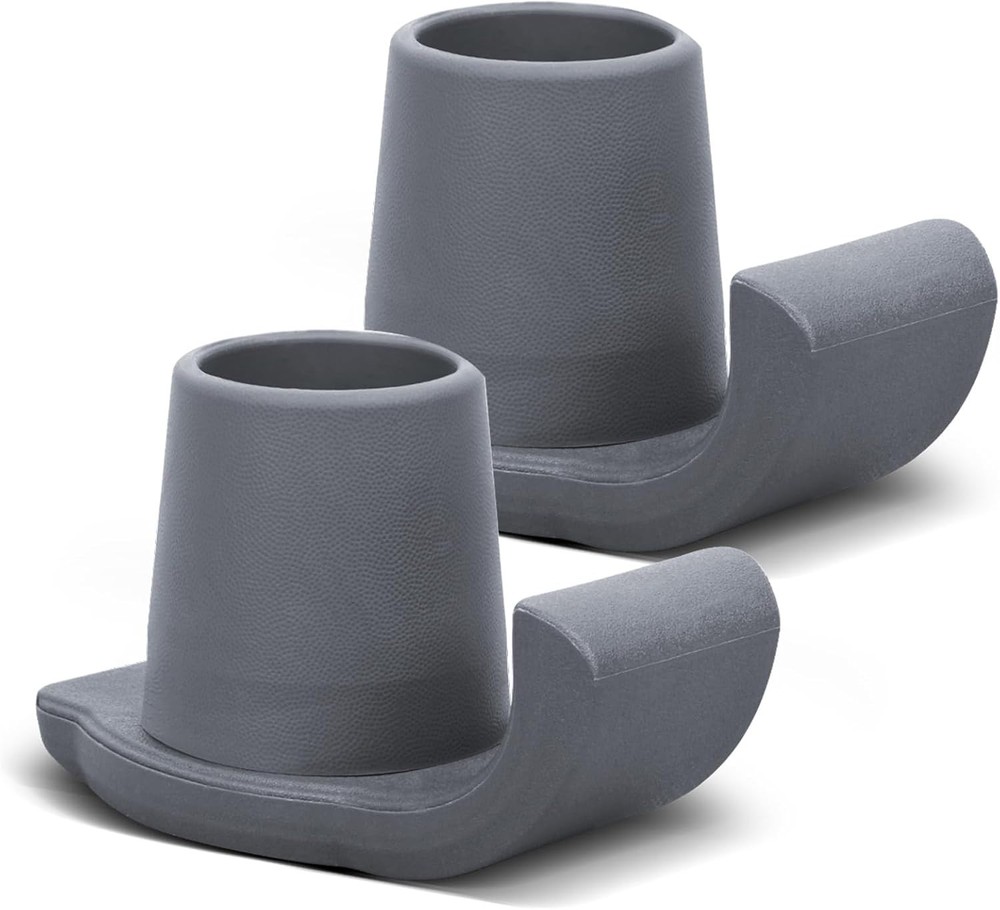 Durable 2 Pack Walker Ski Glides - Easy Installation for Seniors' Mobility Needs