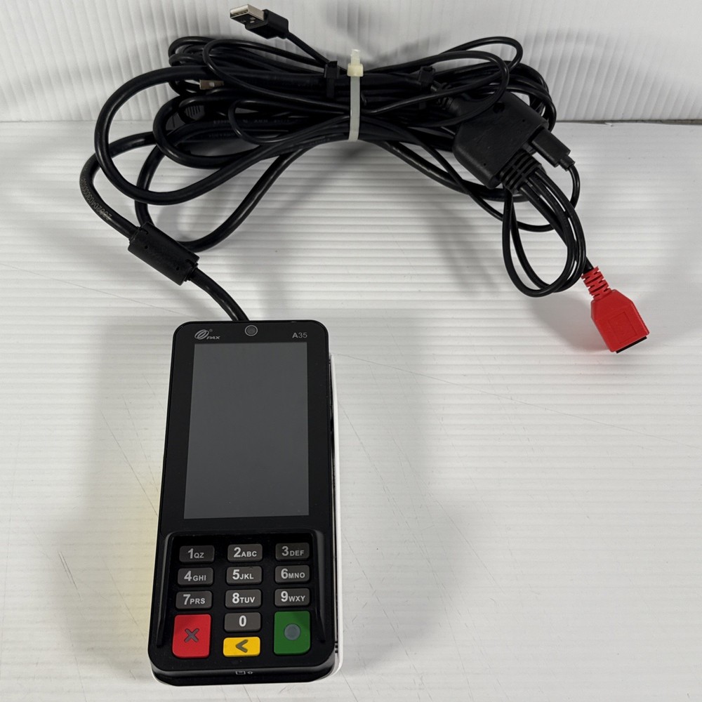 PAX A35 Terminal. Pre-owned. *Unlocked* Tested Working