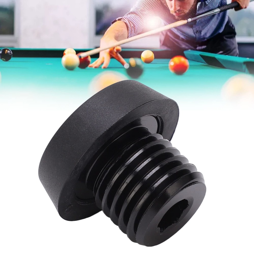 Billiard Cue Rubber Block Butt Connected Extension Bumper Pool Accessories