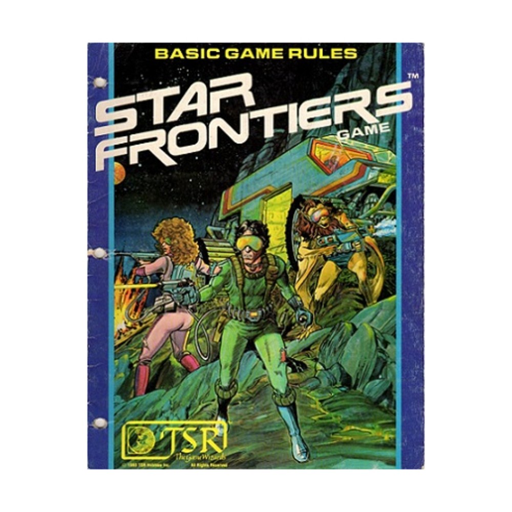 TSR Star Frontiers Star Frontiers - Basic Rulebook Only! VG