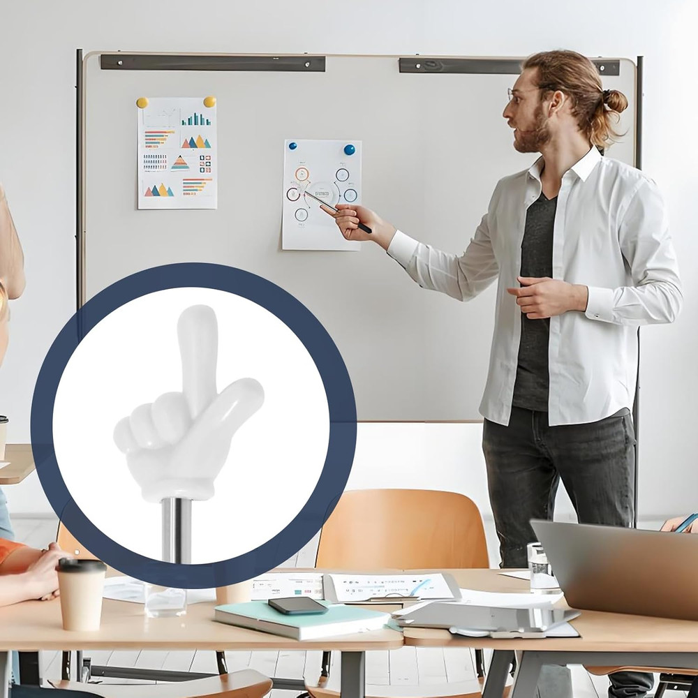 Bonsicoky 2 Pack Telescoping Teachers Pointer - Versatile Retractable Hand Point