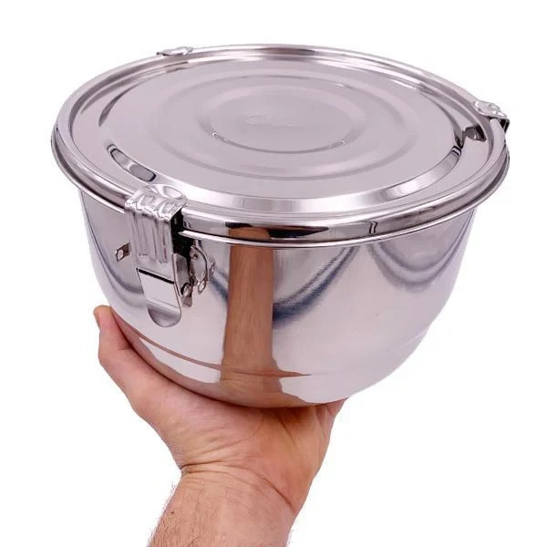 CVault 4-LITER Humidity Control Airtight Stash Metal Container + Humidipack