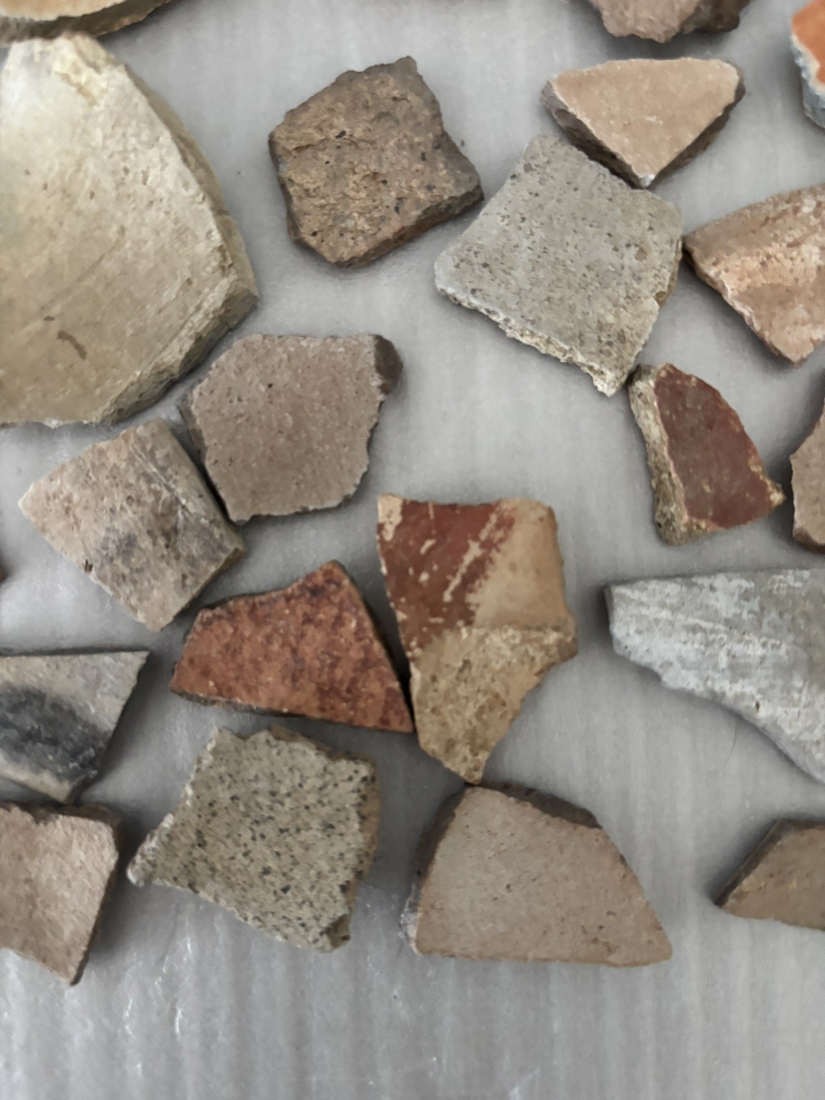 30+ Ancient Anasazi Native American Pottery Shards Arizona L10-E FREE SHIP