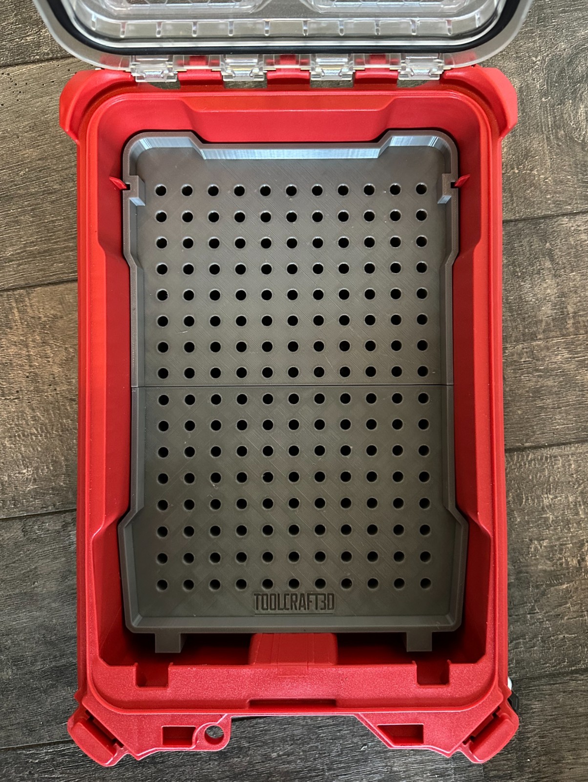 TOOLCRAFT3D Router Bit Organizer Insert for Milwaukee Packout (Insert Only)