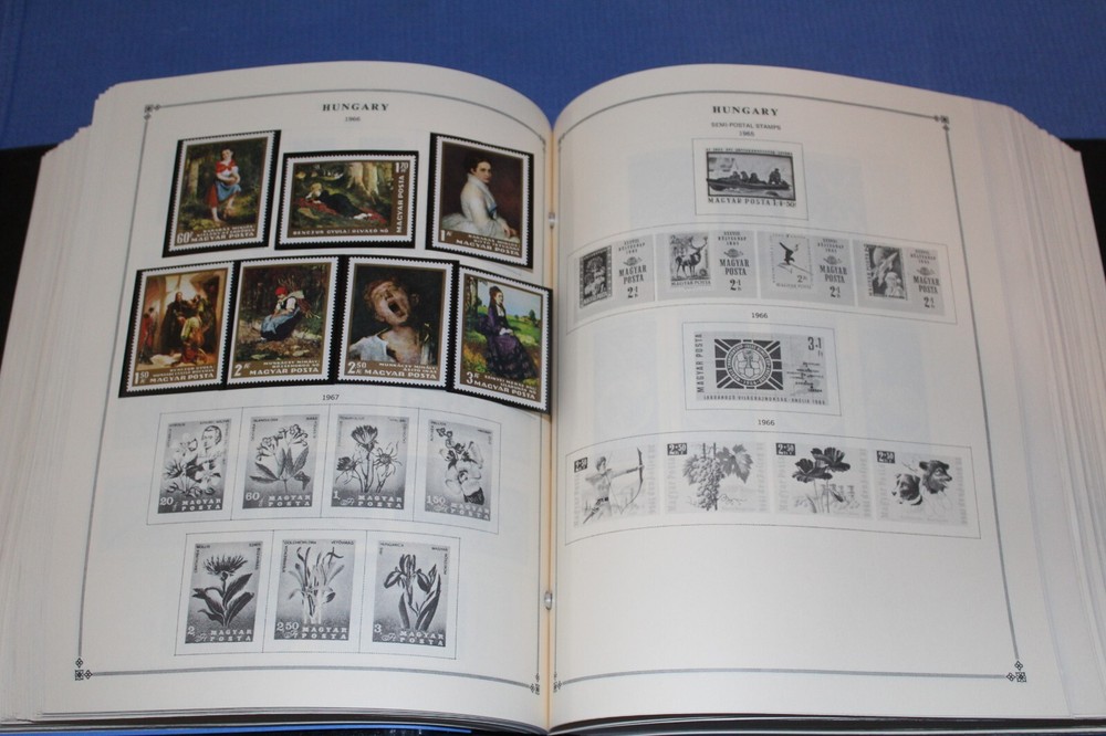 Scott International Blue Stamp Album 1965-1966 Part 6 BlueLakeStamps FIRST-RATE!