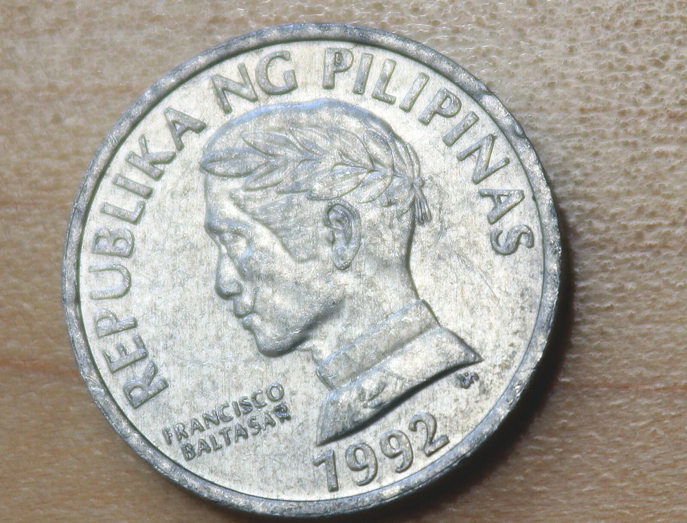 1992 Philippines 10 Sentimo Goby Fish