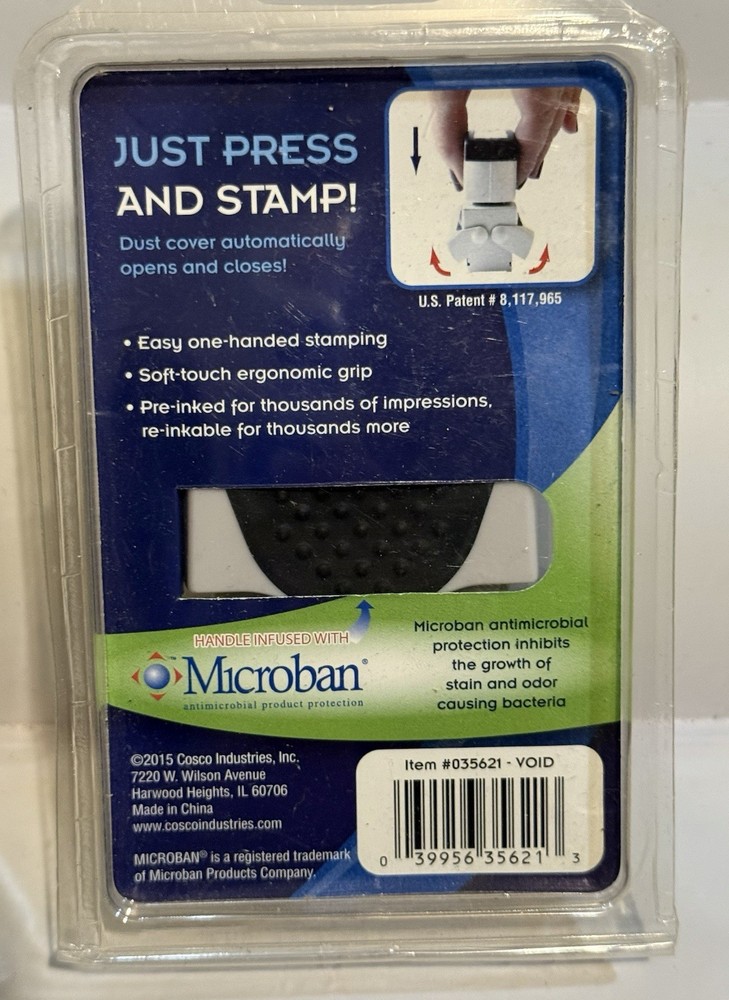 Accustamp Shutter Stamps VOID