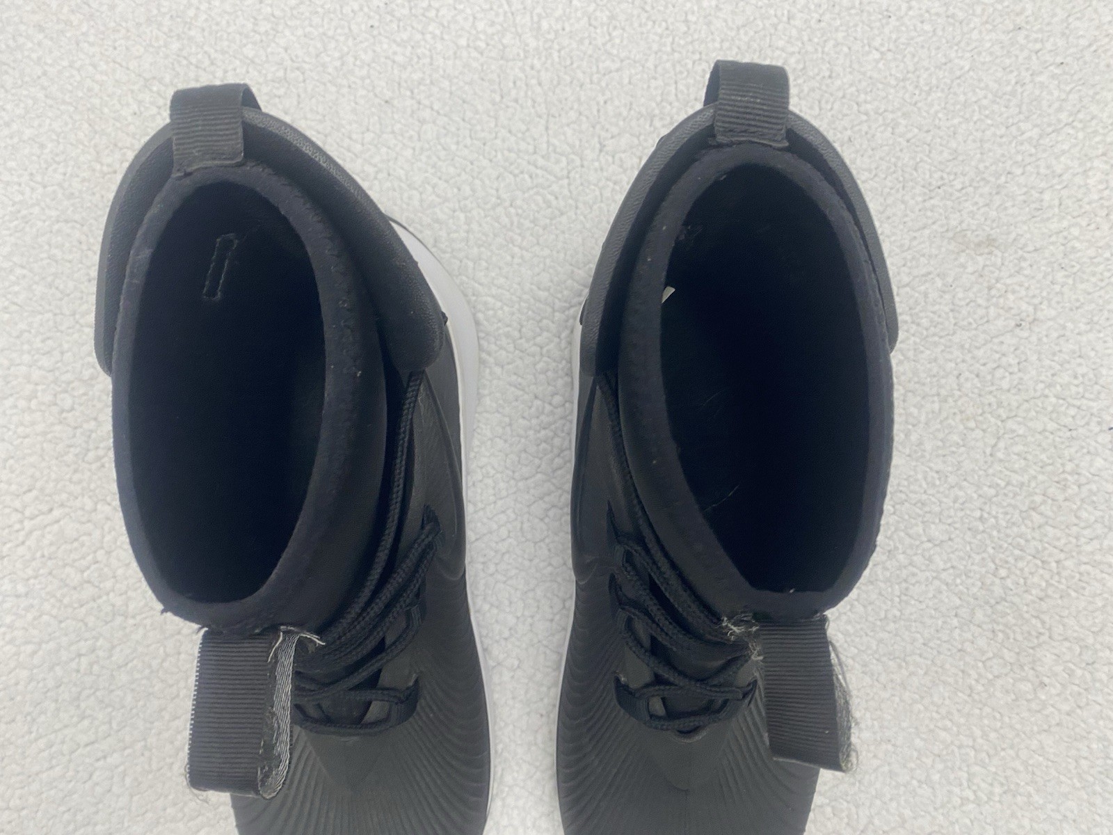 Nike Kids Puddle Protect Rain Boots Black Youth Size 5 40