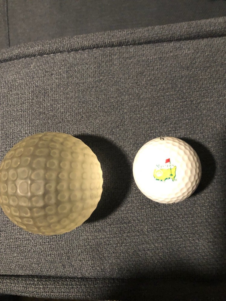 Cloud Glass Golf Ball Paperweight