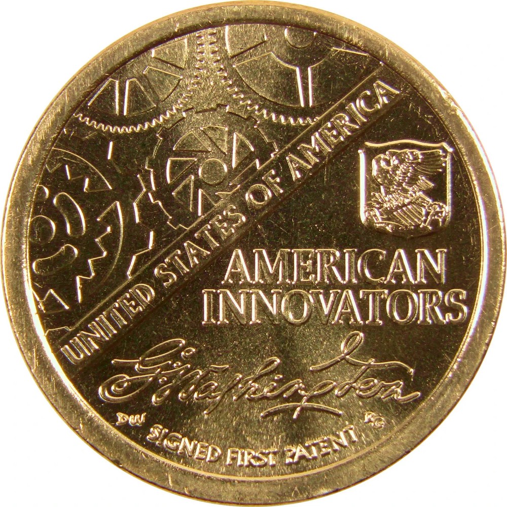 2018-D Mint State Signed First Patent Innovation Dollar 1$