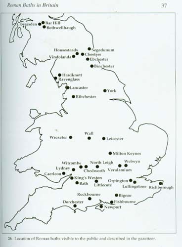British Roman Baths Discovery Excavation Architecture Layout Structure Operation
