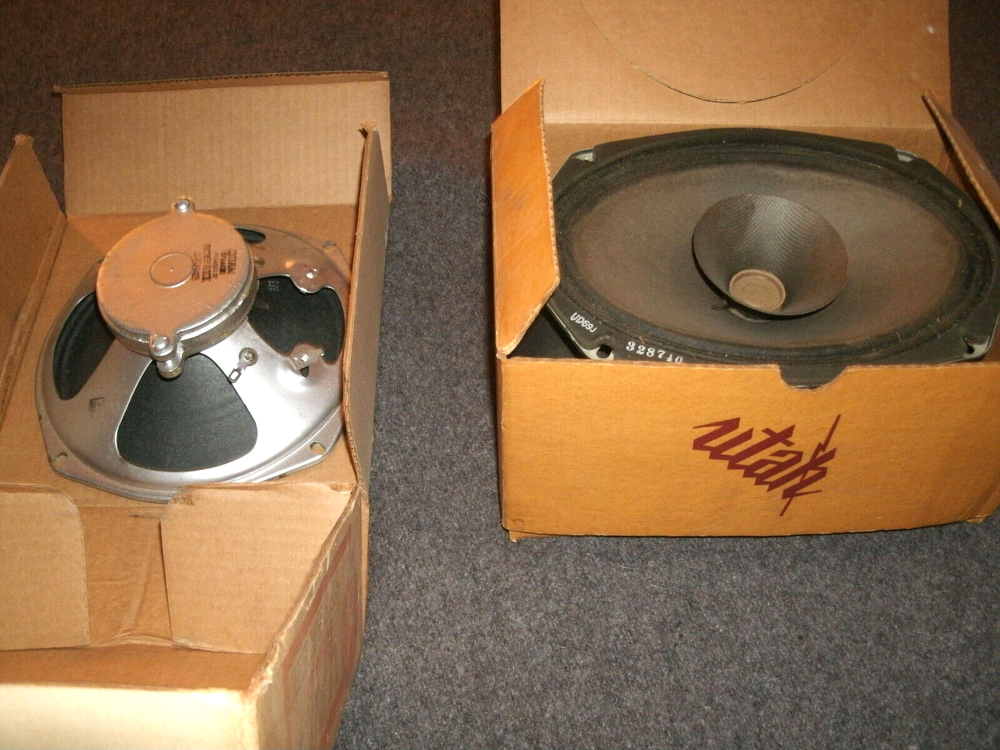 Two NOS speakers NIB Utah & Quam Tested