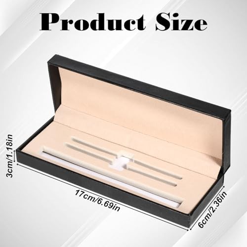 PU Leather Pen Box Case Empty Pen Gift Box Long Single Pens Cases Rectangle