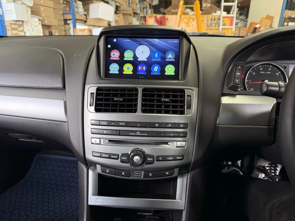Wireless CarPlay/Android Auto Unit For Ford Falcon FG MK2 | Plug & Play + DAB