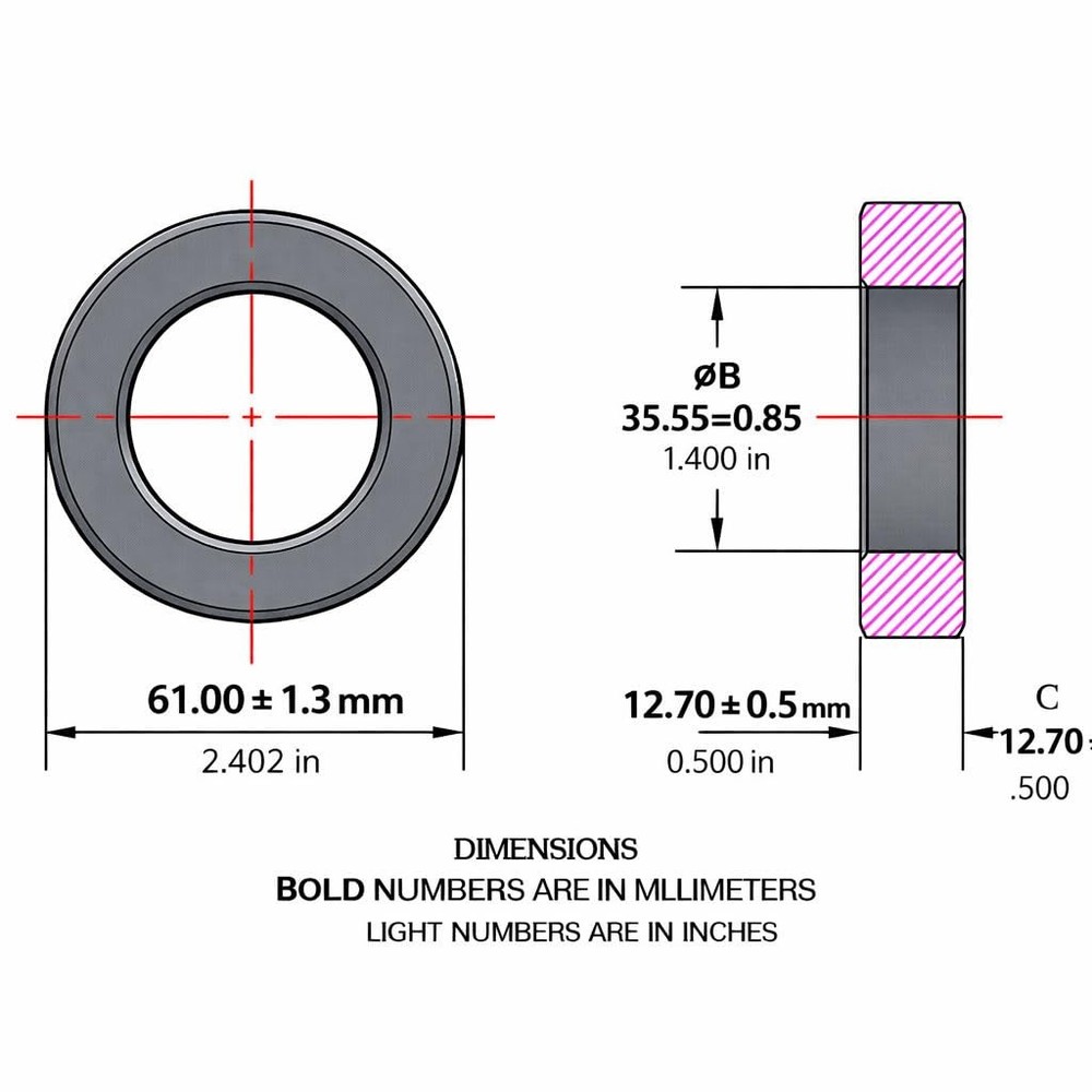 Toroid Core FT240-43 Ferrite