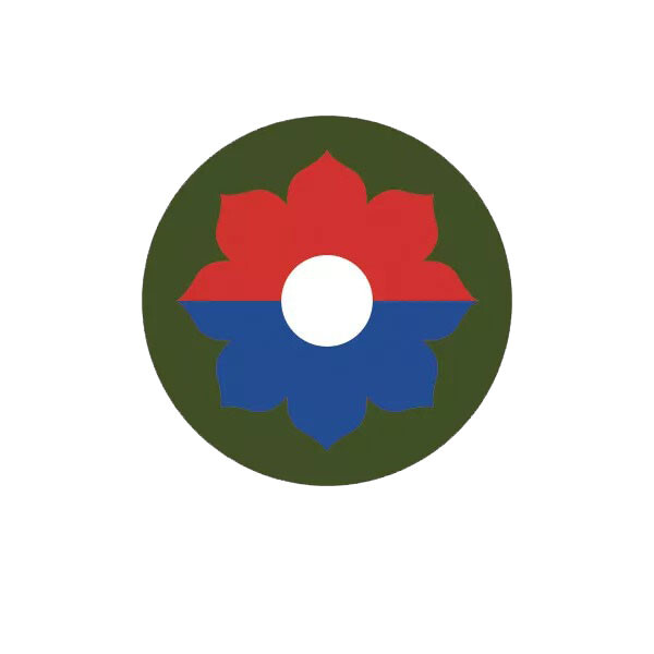 9th Infantry Division Insignia Sticker Decal