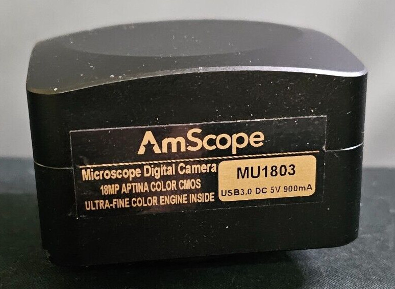AmScope Microscope 18MP Digital Camera High-speed USB3.0
