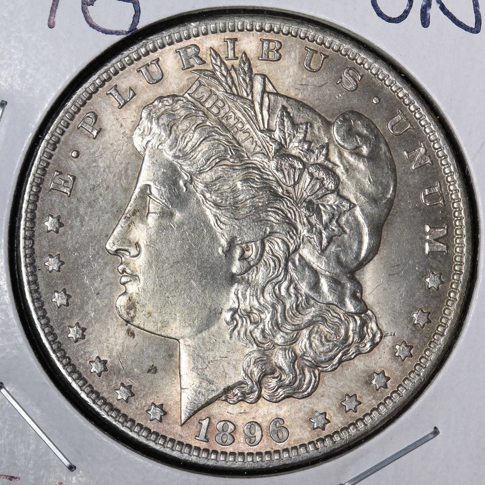 1896 Morgan Silver Dollar UNC *UNCIRCULATED* MS E362 GEM
