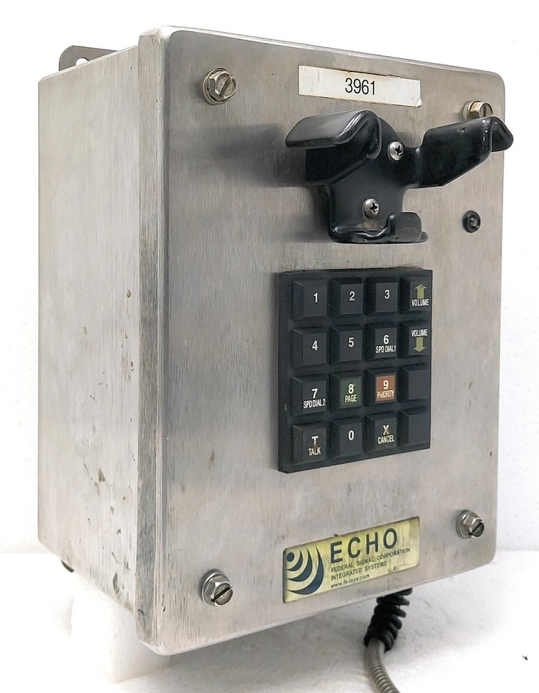 Federal Echo E2-HND-4X 81461807A Division 2 Digital Intercom Station 16260
