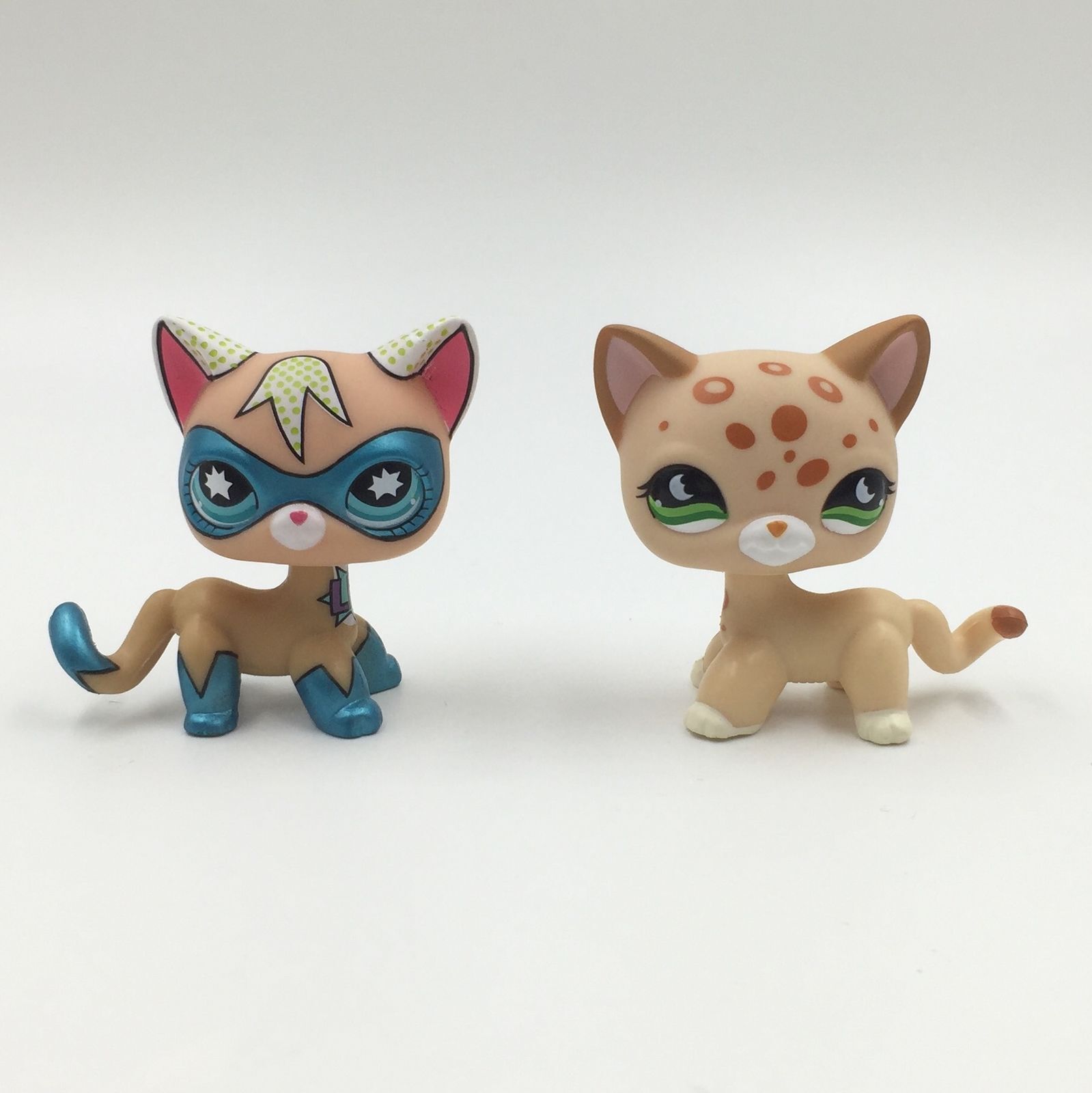 5pcs/lot Littlest Pet Shop toys LPS Random Short Hair Cat Animal Figures New
