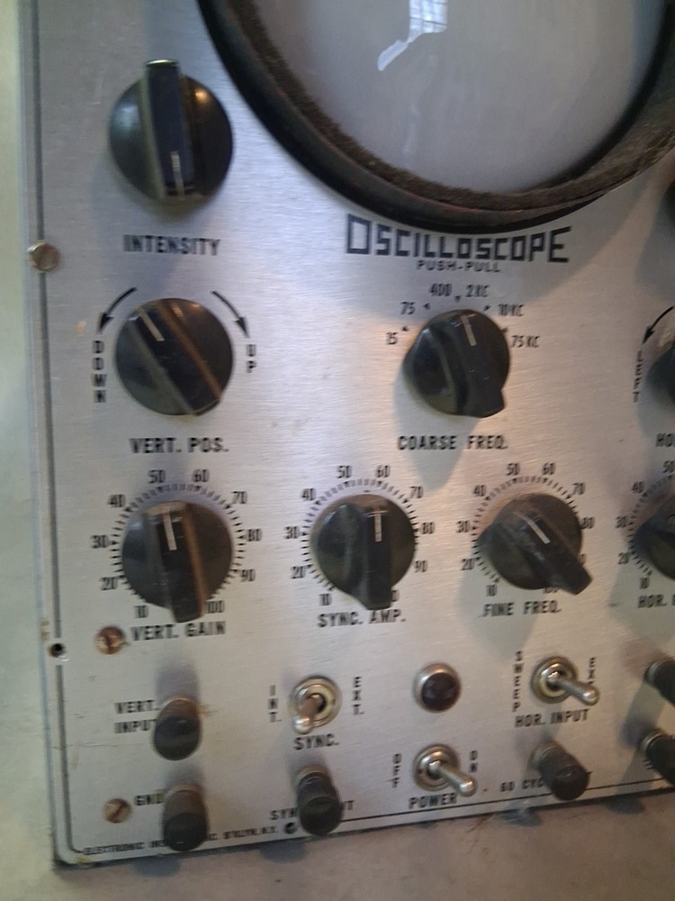 Vintage EICO Push-Pull Oscilloscope 425