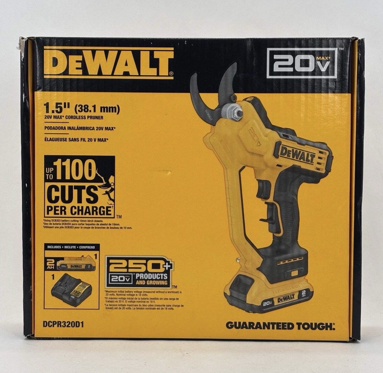 DeWALT 20V MAX Cordless Multi Use Pruner Kit W/ Battery & Charger DCPR320D1 New
