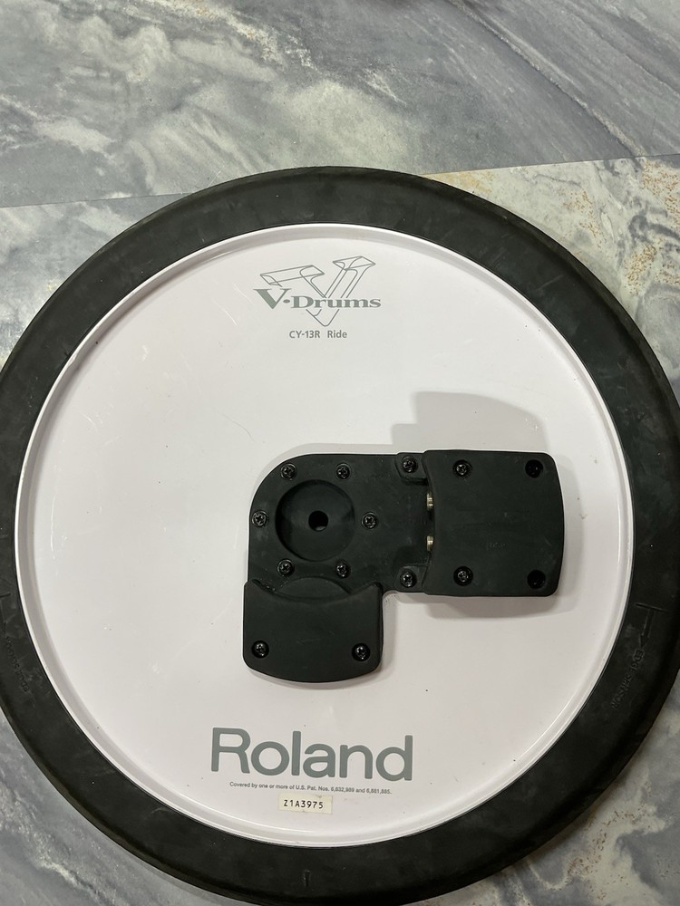 Roland CY-13R Ride White Back