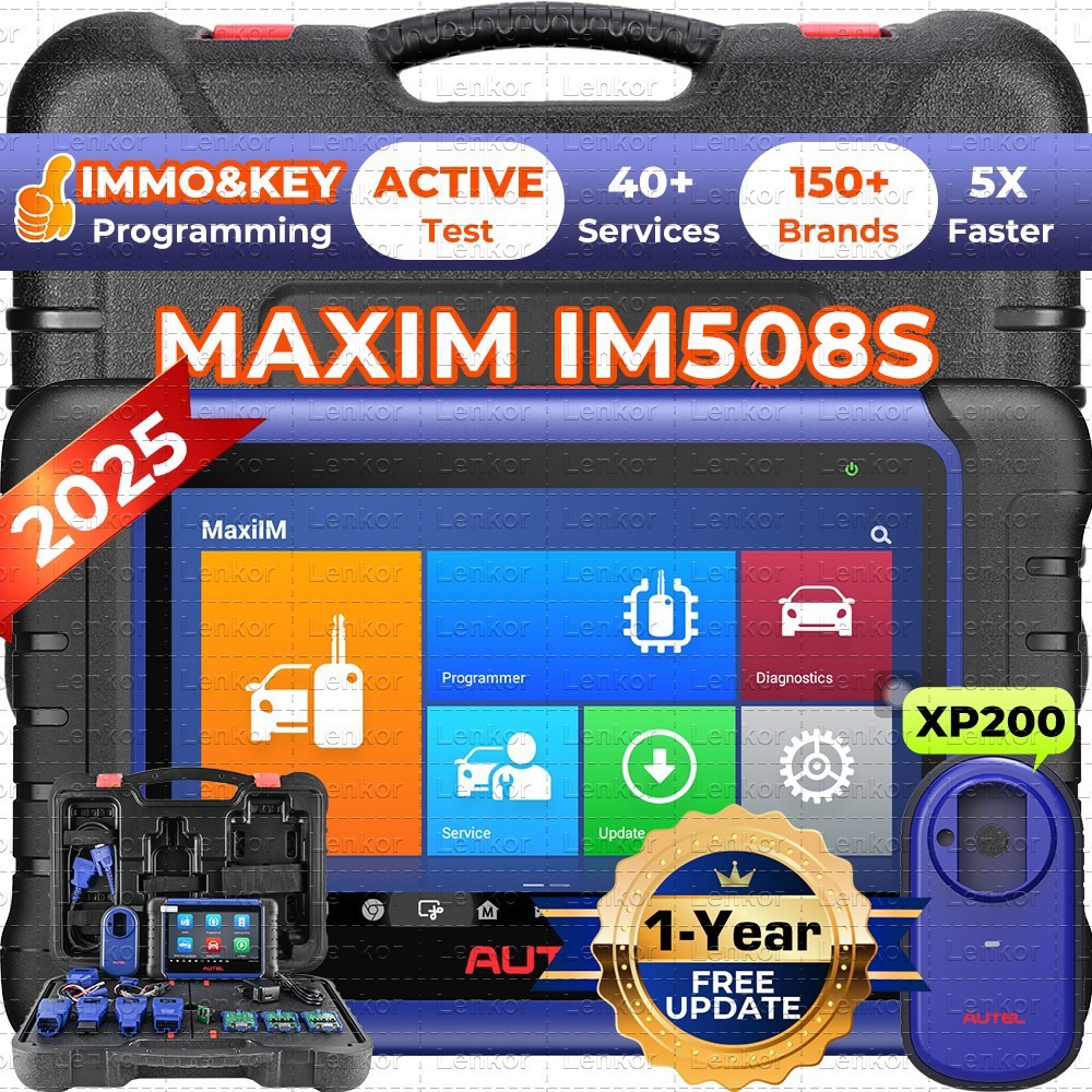 2026 Autel MaxiIM IM508S IMMO Key Programming Tool All System Diagnostic Scanner