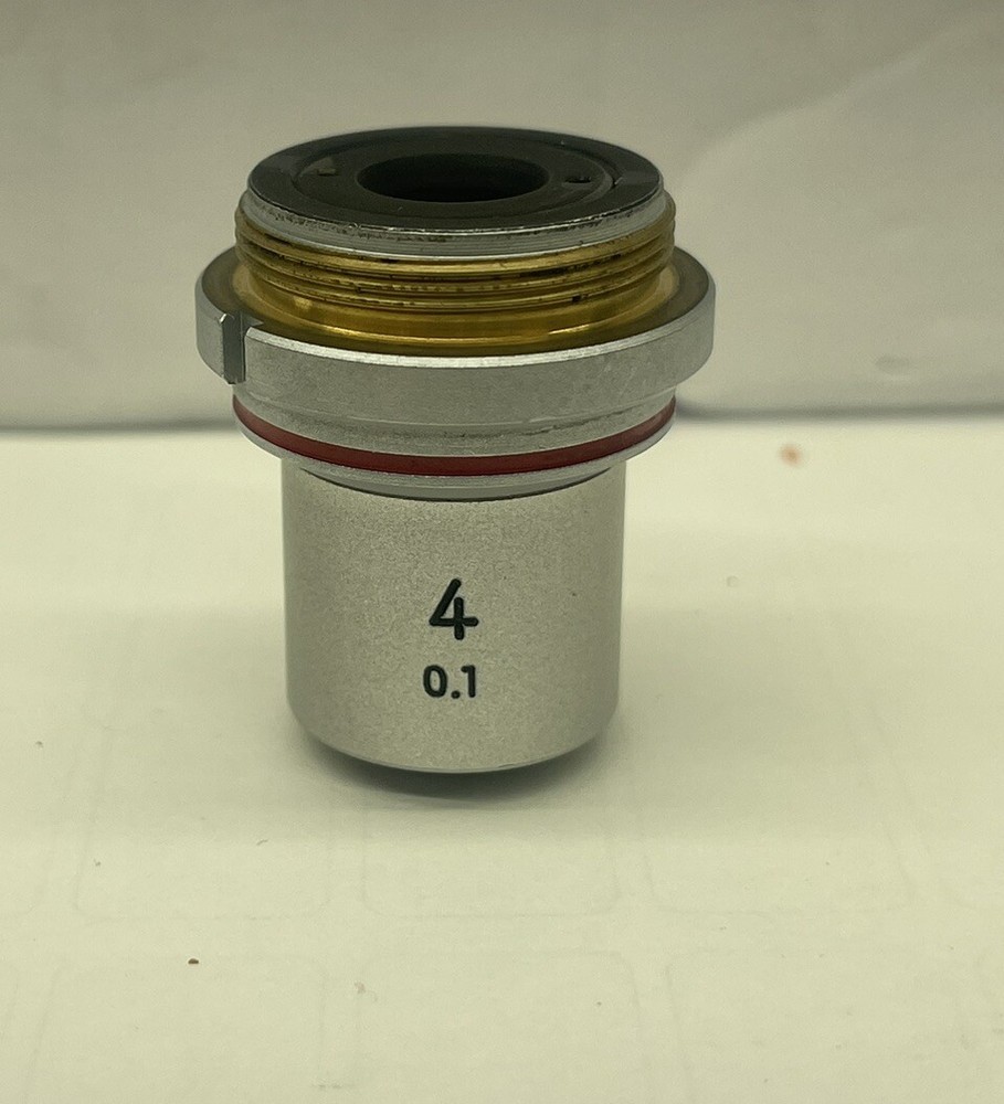 NIKON 4 0.1 - Microscope Objective / USED