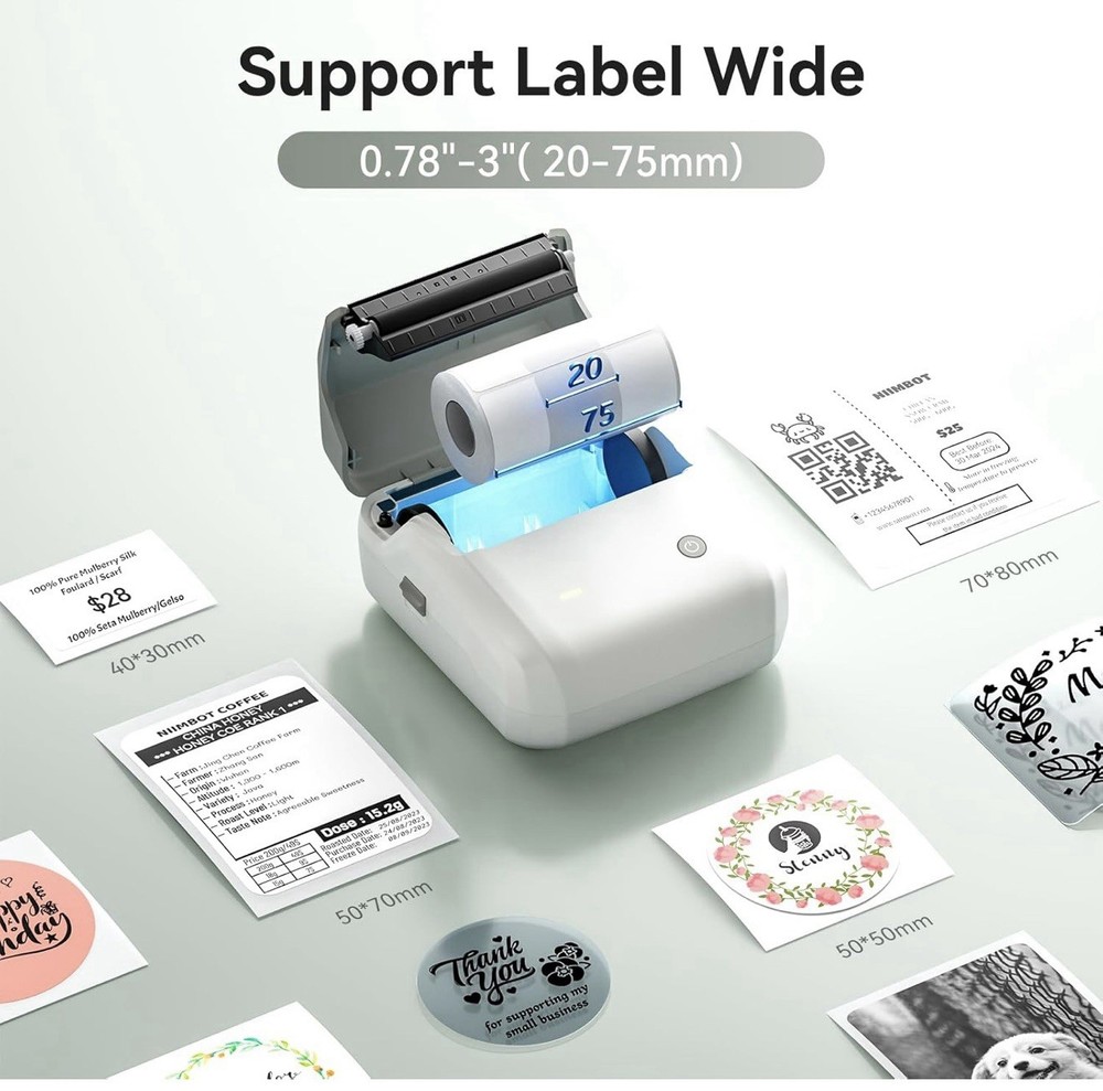 Niimbot Smart Label Maker Printer New Portable Bluetooth B31