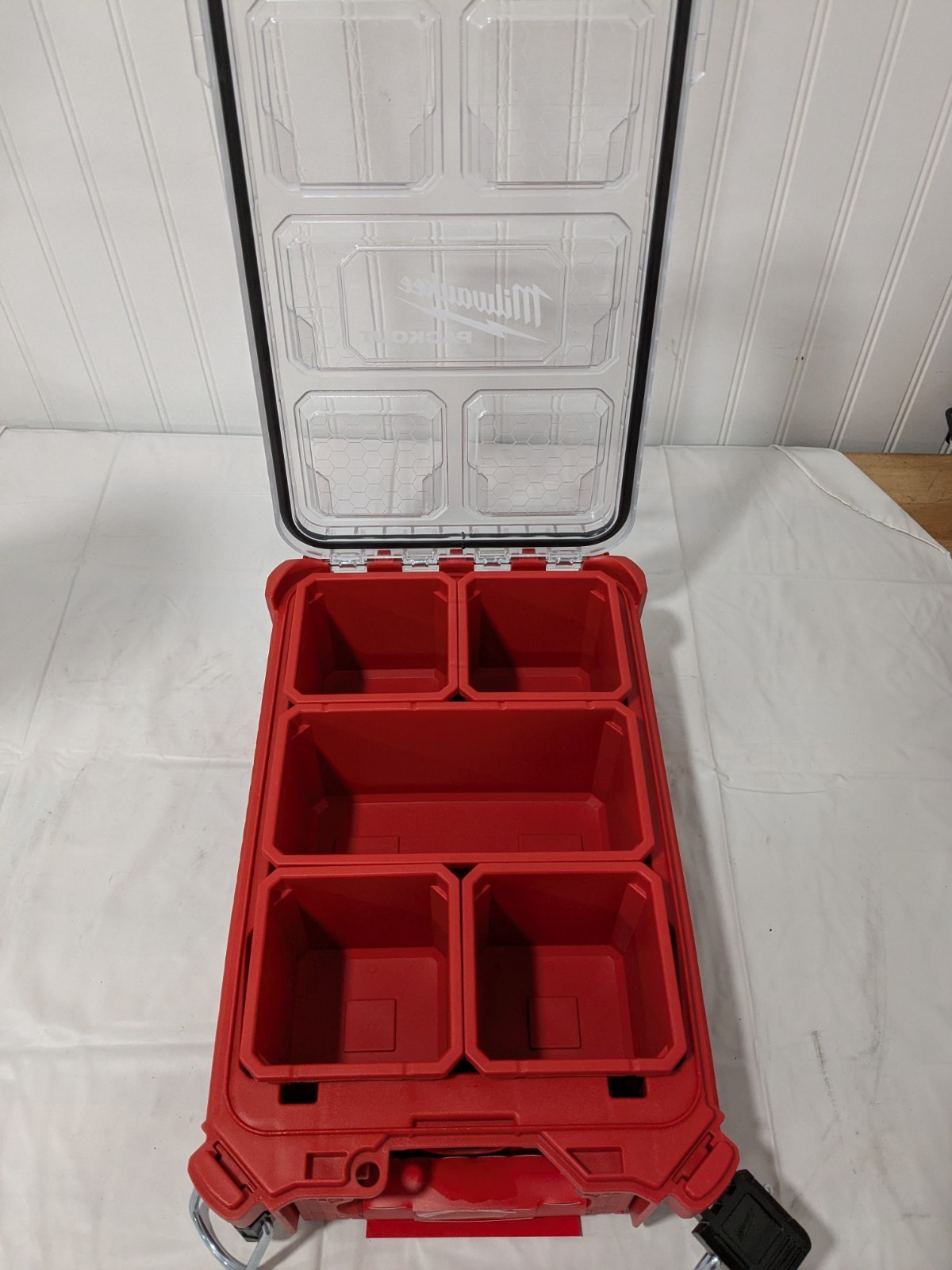 Milwaukee PACKOUT 5 Compartments Small Parts Organizer Heavy Duty 48-22-8435